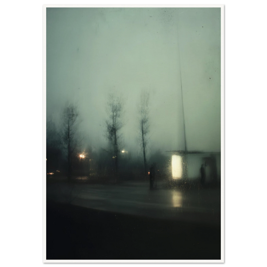 Mirror Maze - Framed Poster - 30x40 cm / 12x16″ - Black frame