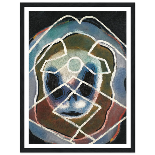 Mon atmosphère Art Print | Francis Picabia - Framed Poster - 30x40 cm / 12x16″ - Black frame