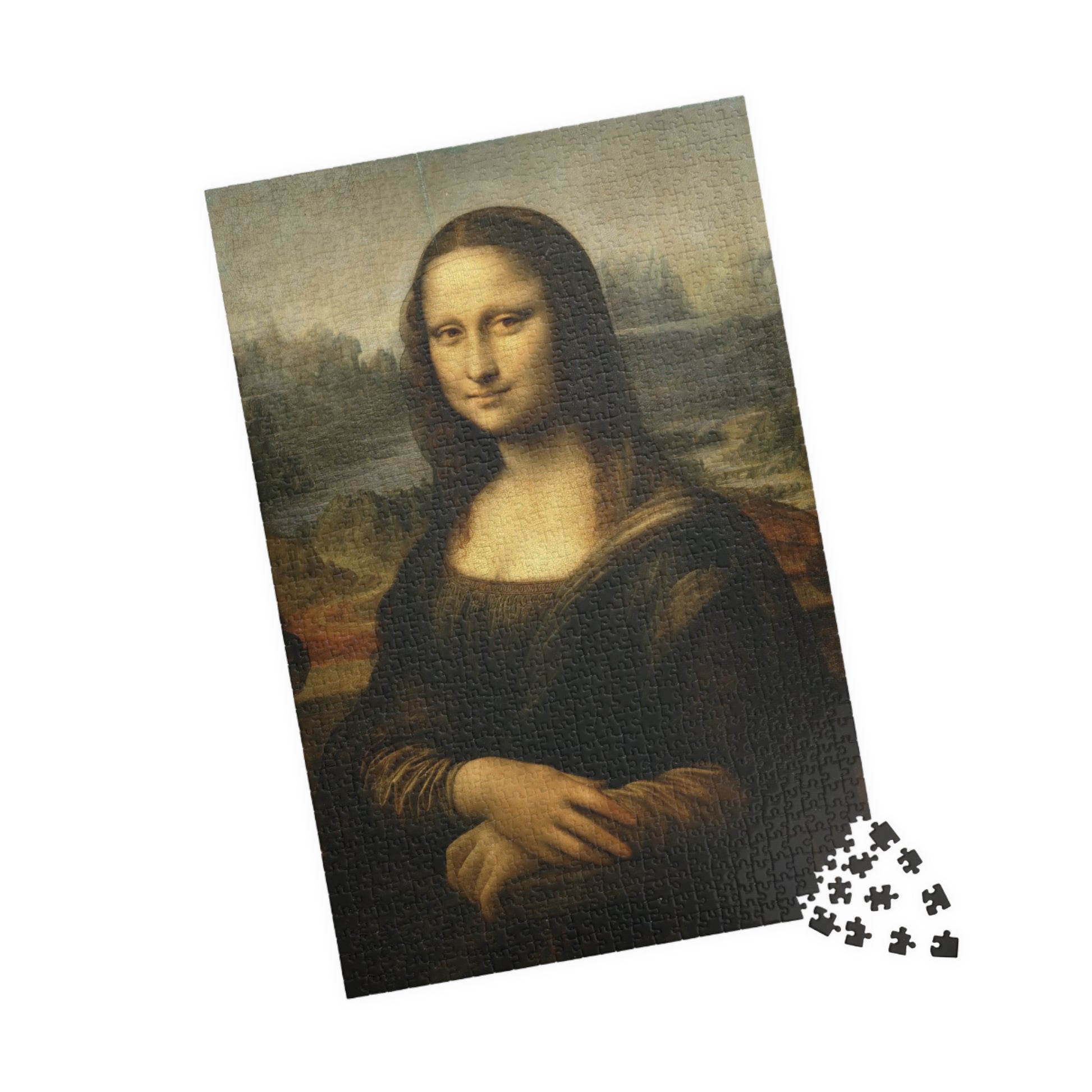 Mona Lisa Puzzle | Leonardo da Vinci - - 1014 pcs (Vertical) - 