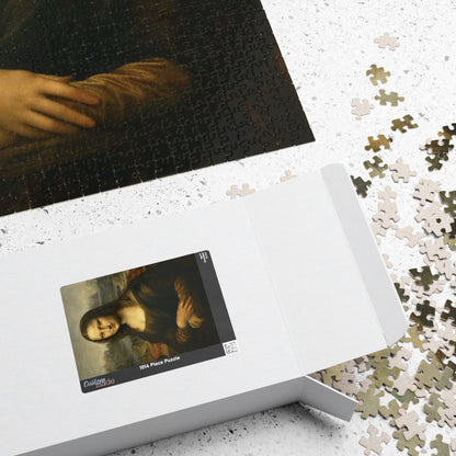 Mona Lisa Puzzle | Leonardo da Vinci - - 1014 pcs (Vertical) - 