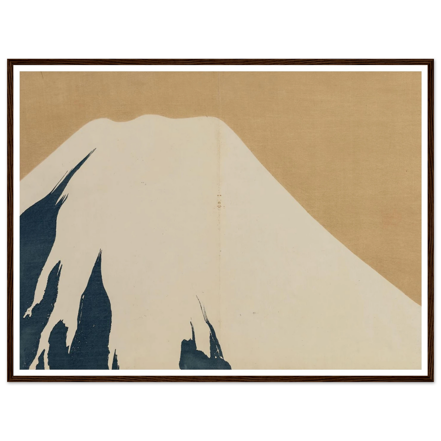 Mount Fuji (Fuji) (1909-1910) Art Print | Kamisaka Sekka - Framed Poster - 30x40 cm / 12x16″ - Black frame
