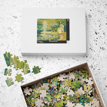 Mrs Hale in the garden Puzzle | Philip Leslie Hale - - 252 pcs (Horizontal) - 