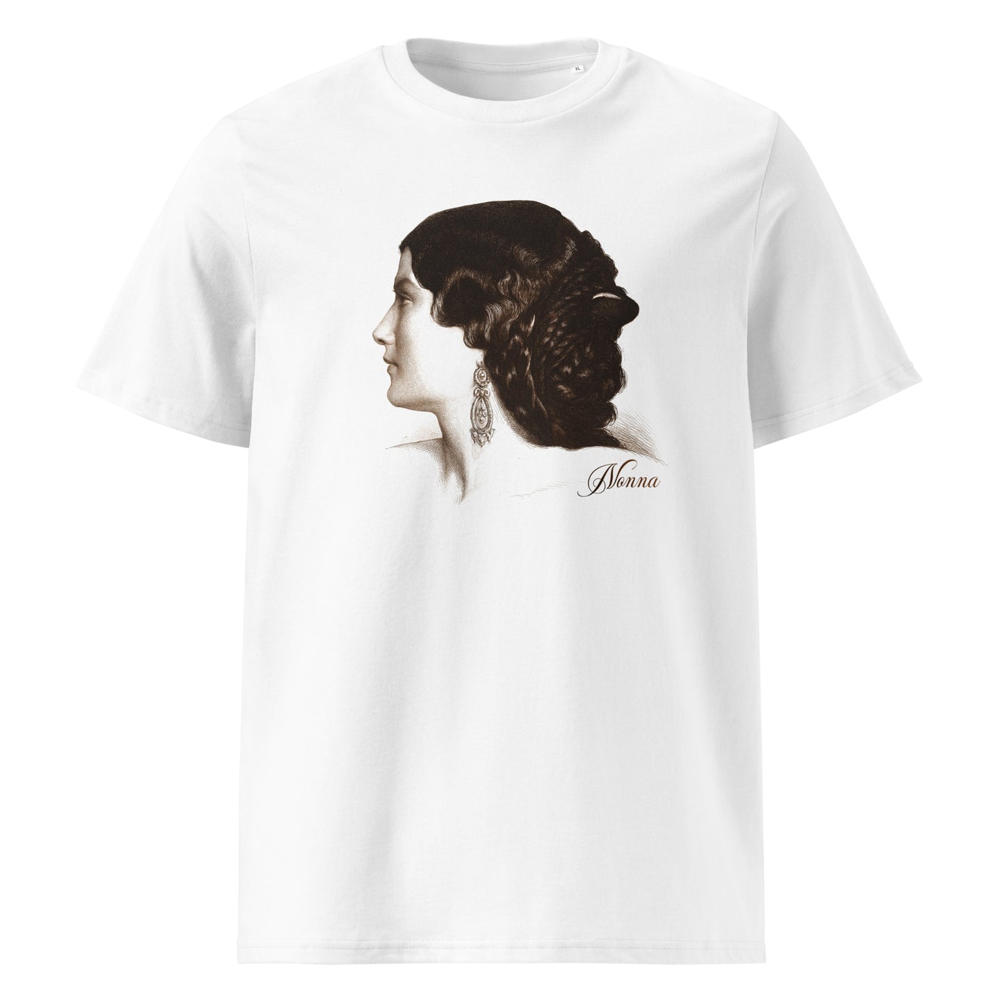 Nonna (1869) Organic T-Shirt | Charles Alphonse Paul Bellay - - S - 