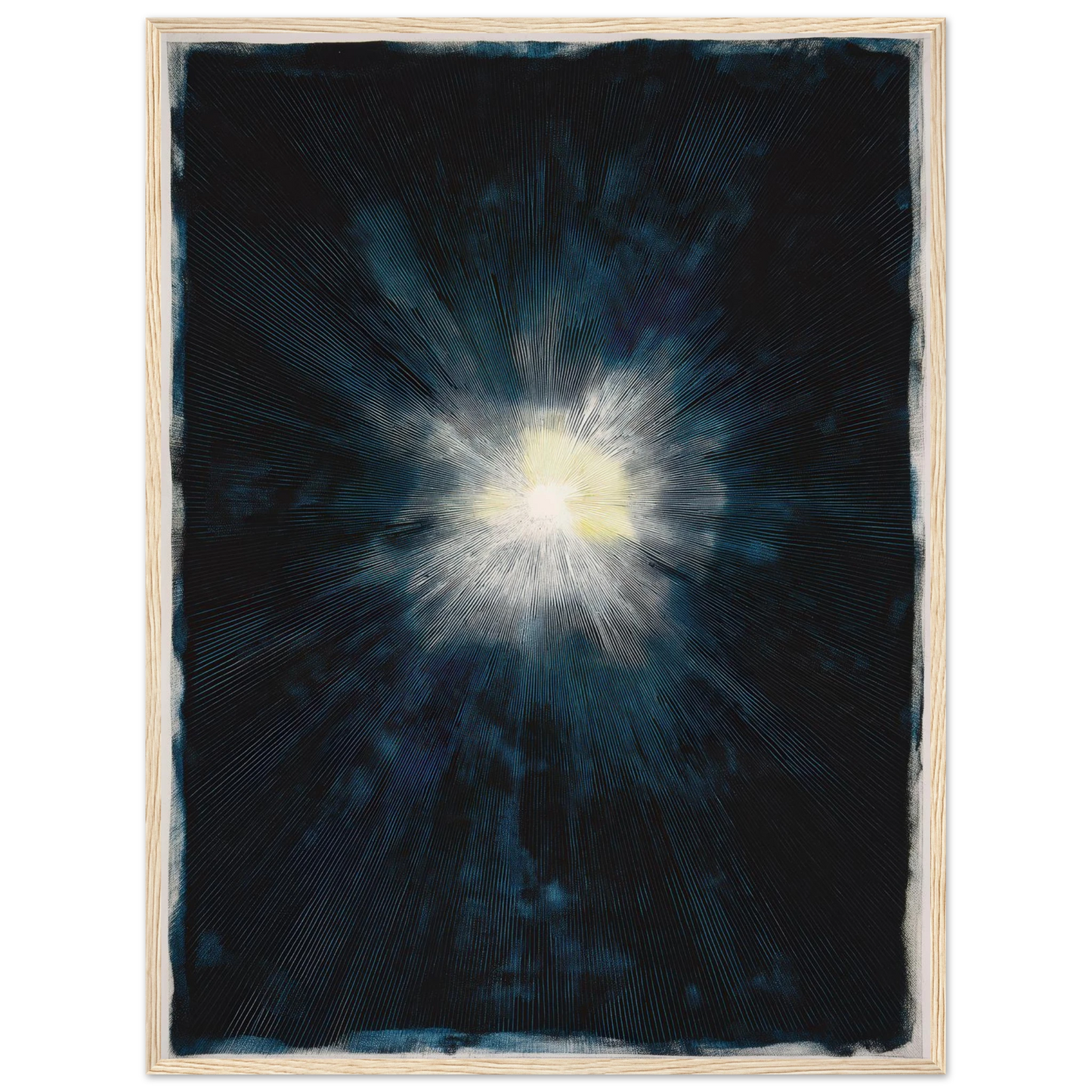 Nova in Midnight - Framed Poster - 30x40 cm / 12x16″ - Black frame