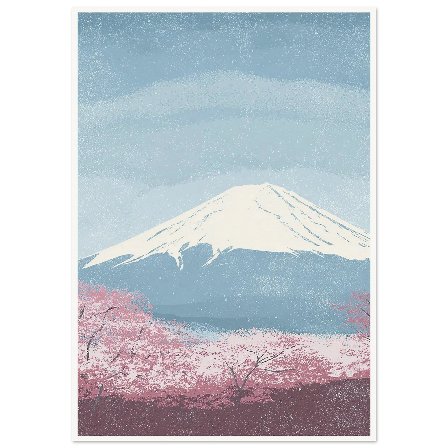 Pastel Pink Reverie - Framed Poster - 30x40 cm / 12x16″ - Black frame