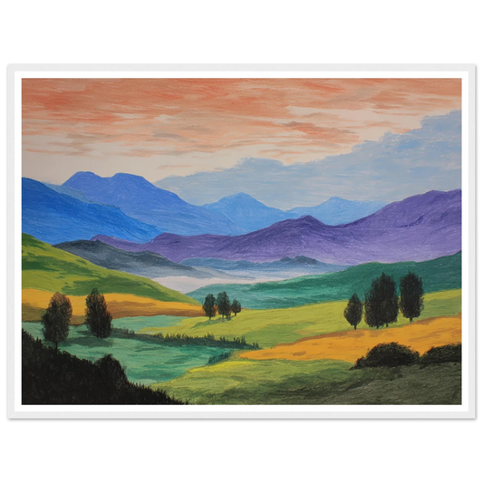 Pastoral Requiem - Framed Poster - 30x40 cm / 12x16″ - Black frame