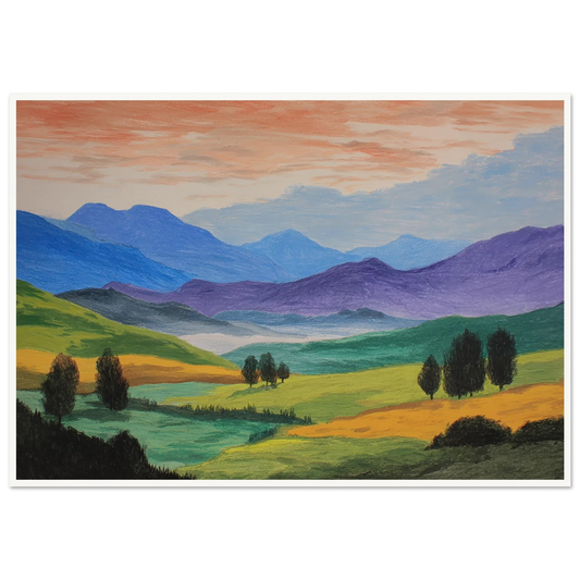 Pastoral Requiem - Framed Poster - 30x40 cm / 12x16″ - Black frame