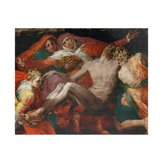 Pietà Puzzle | Rosso Fiorentino - - 252 pcs (Horizontal) - 