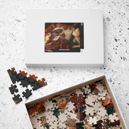 Pietà Puzzle | Rosso Fiorentino - - 252 pcs (Horizontal) - 