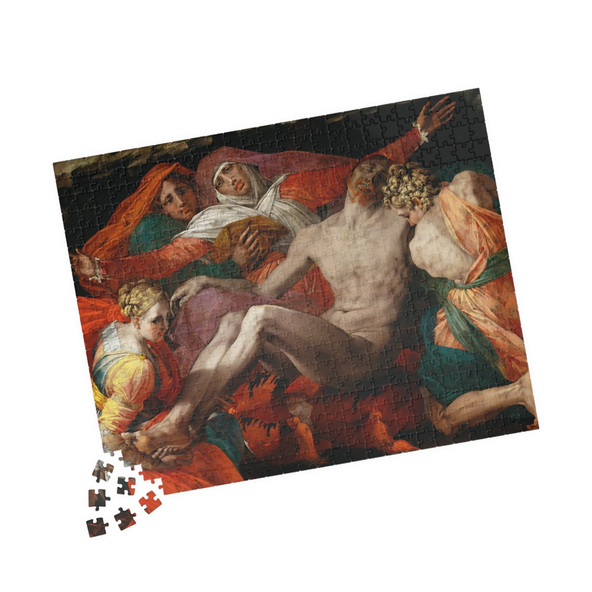 Pietà Puzzle | Rosso Fiorentino - - 252 pcs (Horizontal) - 