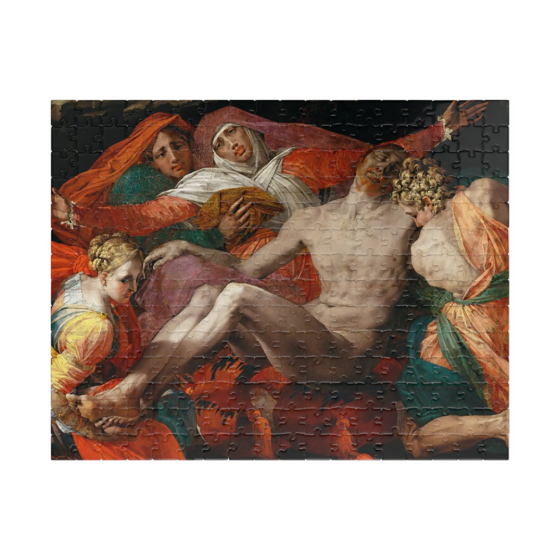 Pietà Puzzle | Rosso Fiorentino - - 252 pcs (Horizontal) - 
