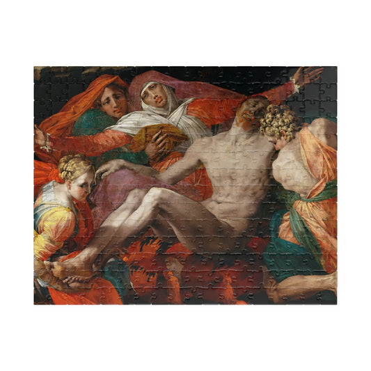 Pietà Puzzle | Rosso Fiorentino - - 252 pcs (Horizontal) - 