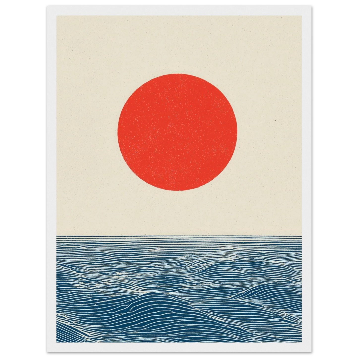 Poetic Serenity - Framed Poster - 30x40 cm / 12x16″ - Black frame