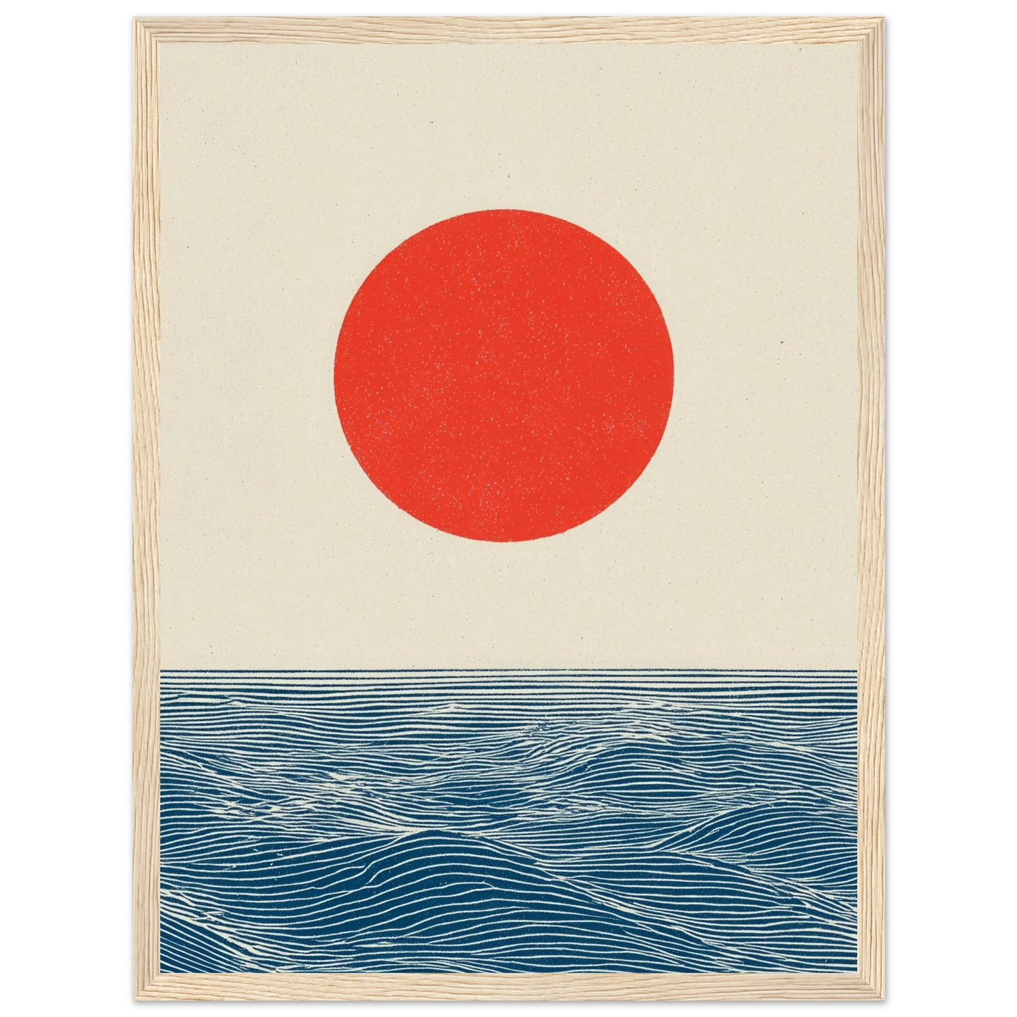 Poetic Serenity - Framed Poster - 30x40 cm / 12x16″ - Black frame