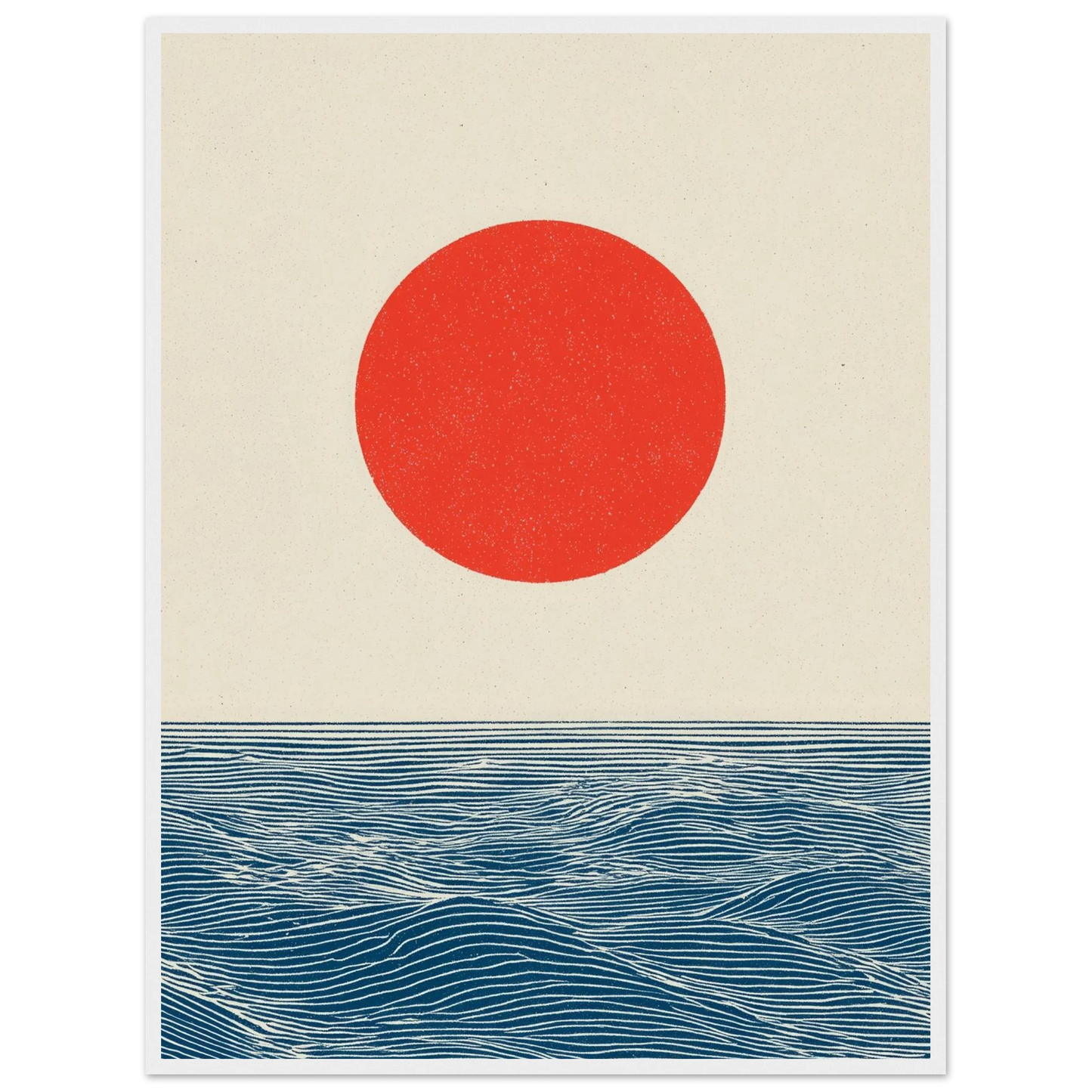 Poetic Serenity - Framed Poster - 30x40 cm / 12x16″ - Black frame