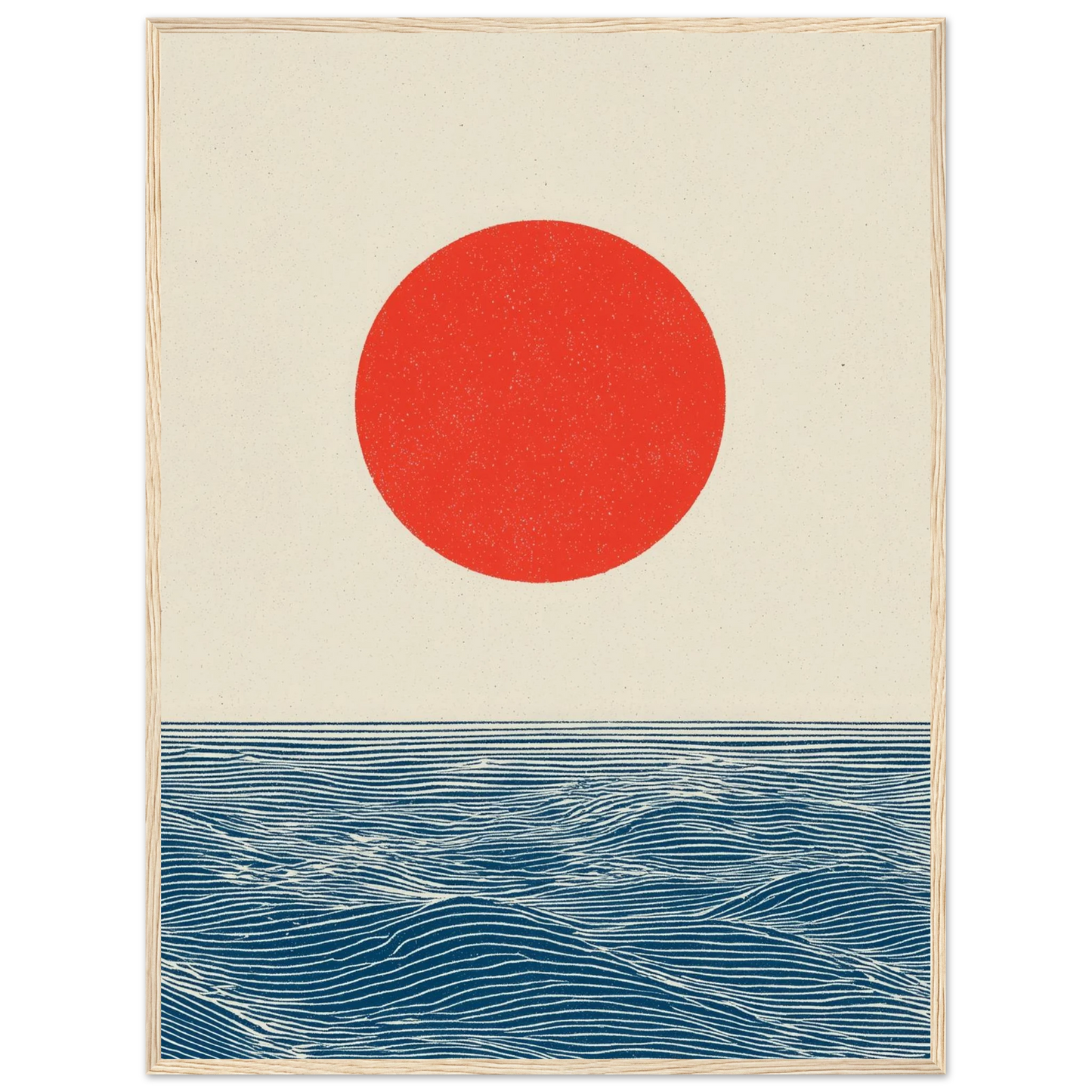 Poetic Serenity - Framed Poster - 30x40 cm / 12x16″ - Black frame