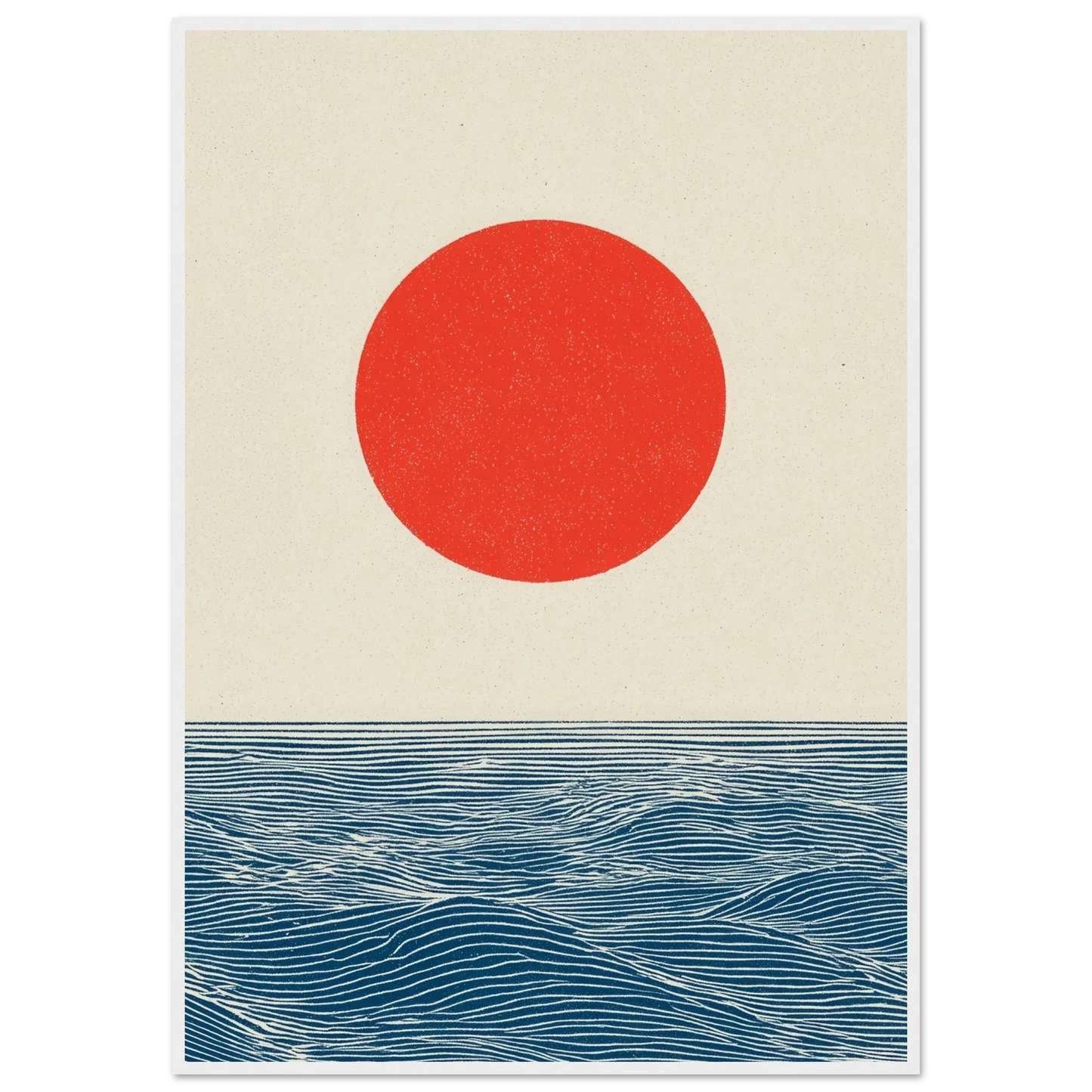 Poetic Serenity - Framed Poster - 30x40 cm / 12x16″ - Black frame