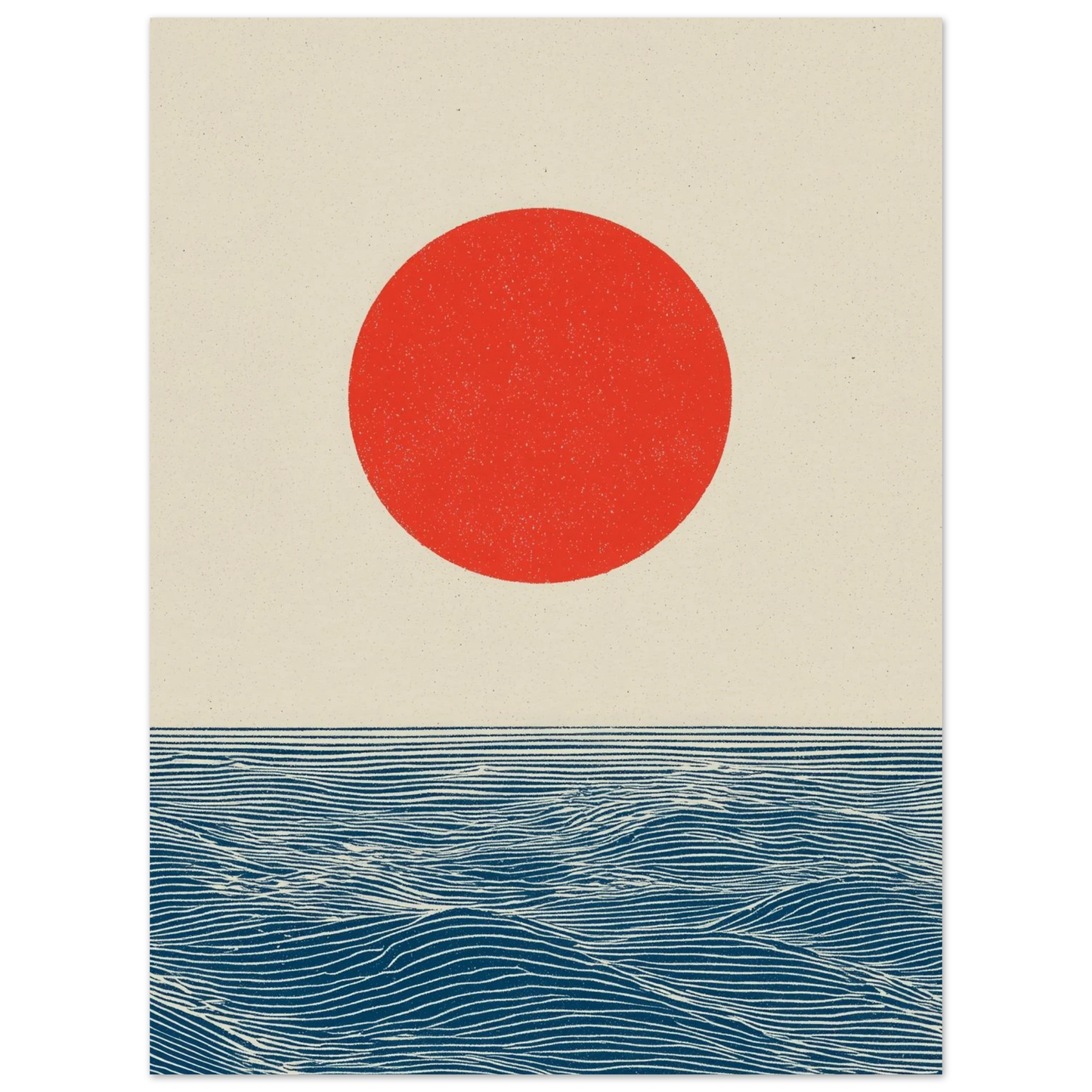 Poetic Serenity - Framed Poster - 30x40 cm / 12x16″ - Black frame