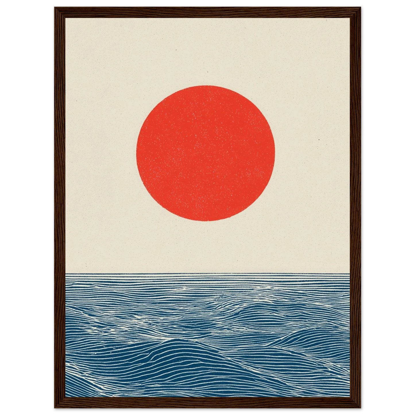 Poetic Serenity - Framed Poster - 30x40 cm / 12x16″ - Black frame