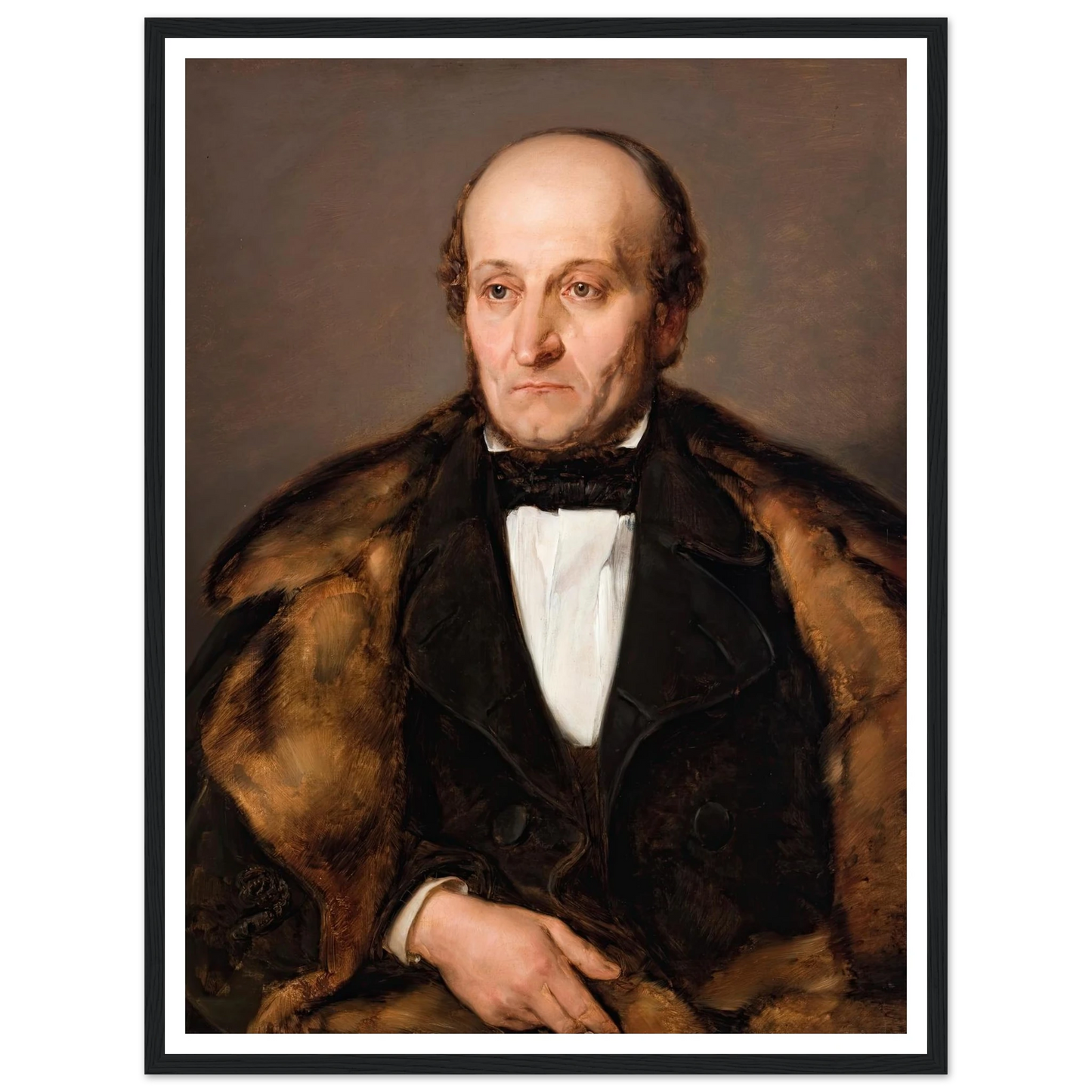 Portrait of Paris Maurizio (1859) Art Print | Jan Matejko - Framed Poster - 30x40 cm / 12x16″ - Black frame