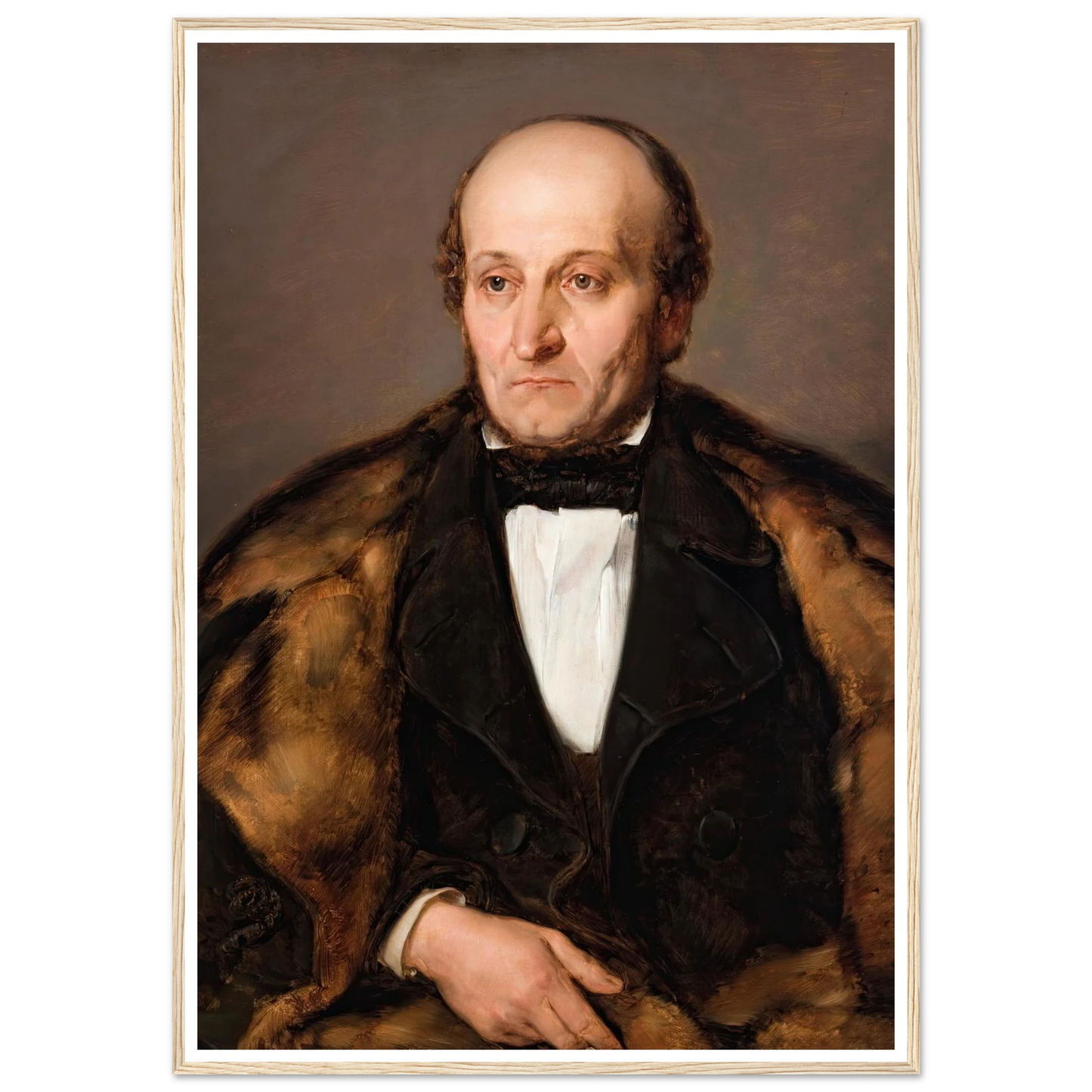 Portrait of Paris Maurizio (1859) Art Print | Jan Matejko - Framed Poster - 30x40 cm / 12x16″ - Black frame