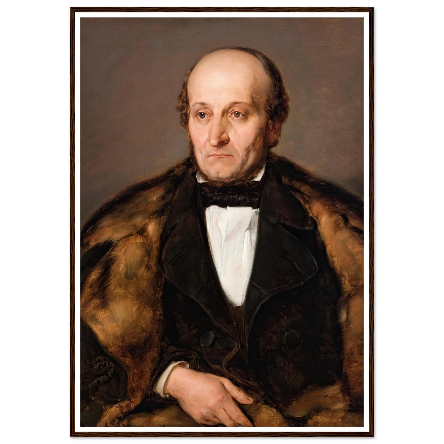 Portrait of Paris Maurizio (1859) Art Print | Jan Matejko - Framed Poster - 30x40 cm / 12x16″ - Black frame