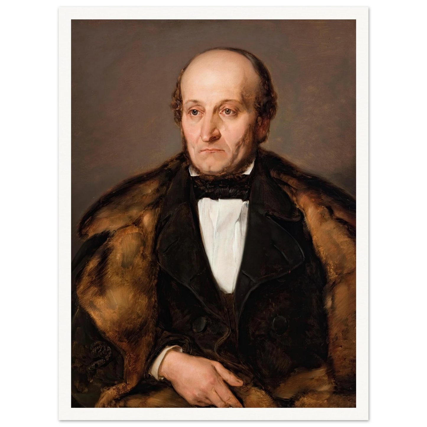 Portrait of Paris Maurizio (1859) Art Print | Jan Matejko - Framed Poster - 30x40 cm / 12x16″ - Black frame