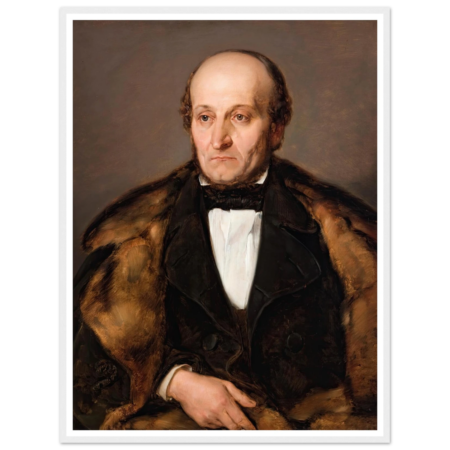 Portrait of Paris Maurizio (1859) Art Print | Jan Matejko - Framed Poster - 30x40 cm / 12x16″ - Black frame