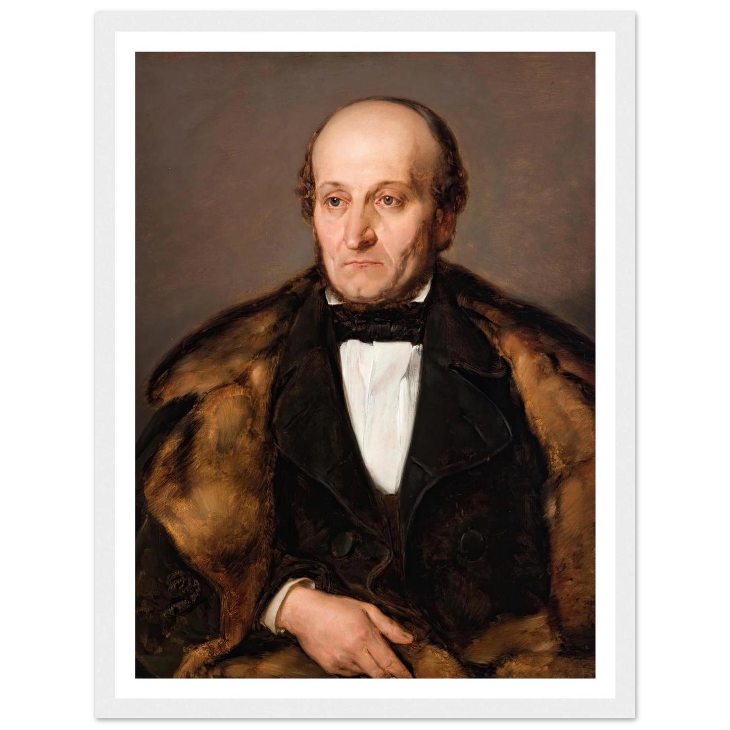 Portrait of Paris Maurizio (1859) Art Print | Jan Matejko - Framed Poster - 30x40 cm / 12x16″ - Black frame