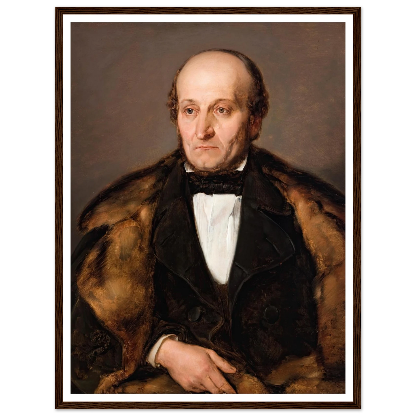 Portrait of Paris Maurizio (1859) Art Print | Jan Matejko - Framed Poster - 30x40 cm / 12x16″ - Black frame