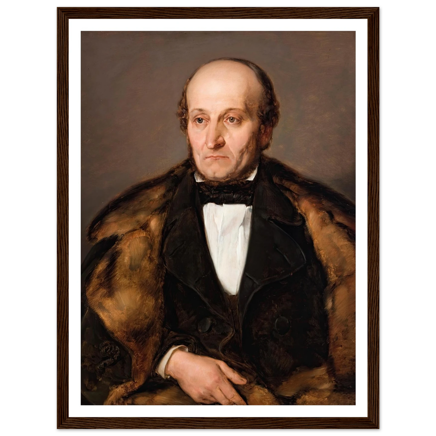 Portrait of Paris Maurizio (1859) Art Print | Jan Matejko - Framed Poster - 30x40 cm / 12x16″ - Black frame