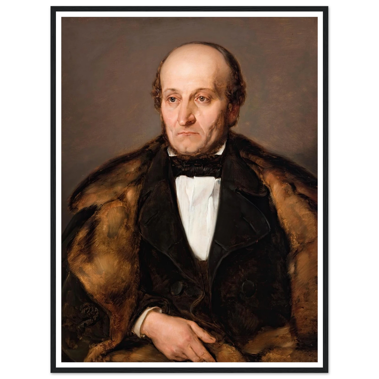 Portrait of Paris Maurizio (1859) Art Print | Jan Matejko - Framed Poster - 30x40 cm / 12x16″ - Black frame