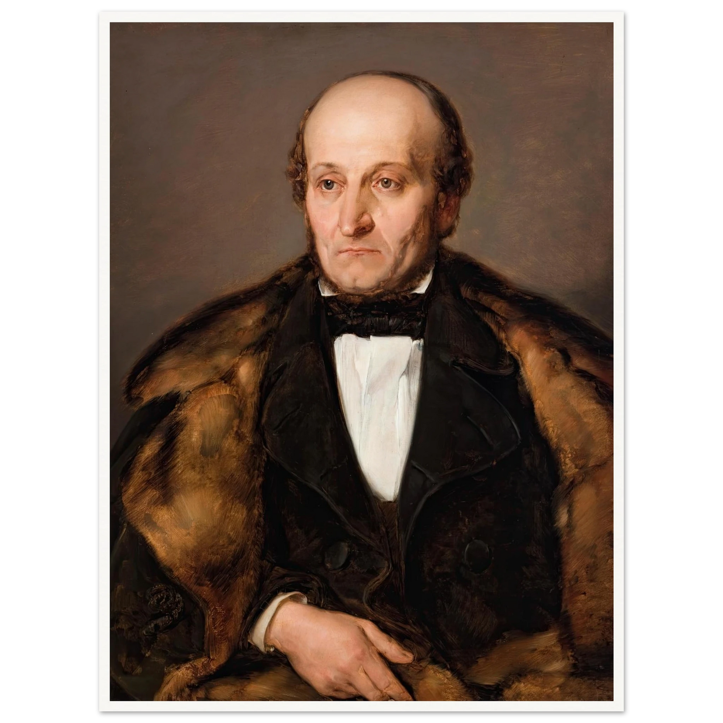 Portrait of Paris Maurizio (1859) Art Print | Jan Matejko - Framed Poster - 30x40 cm / 12x16″ - Black frame