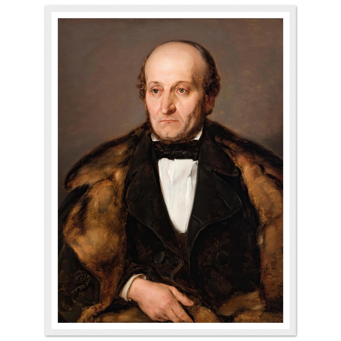 Portrait of Paris Maurizio (1859) Art Print | Jan Matejko - Framed Poster - 30x40 cm / 12x16″ - Black frame