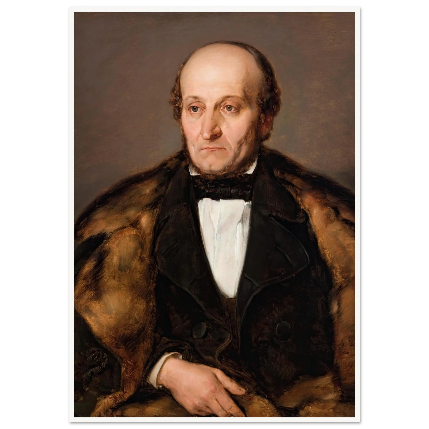 Portrait of Paris Maurizio (1859) Art Print | Jan Matejko - Framed Poster - 30x40 cm / 12x16″ - Black frame