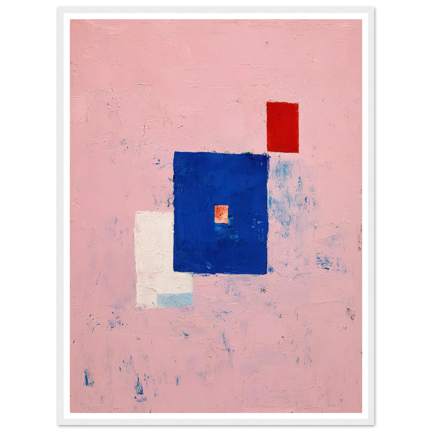 Presence in Saffron - Framed Poster - 30x40 cm / 12x16″ - Black frame