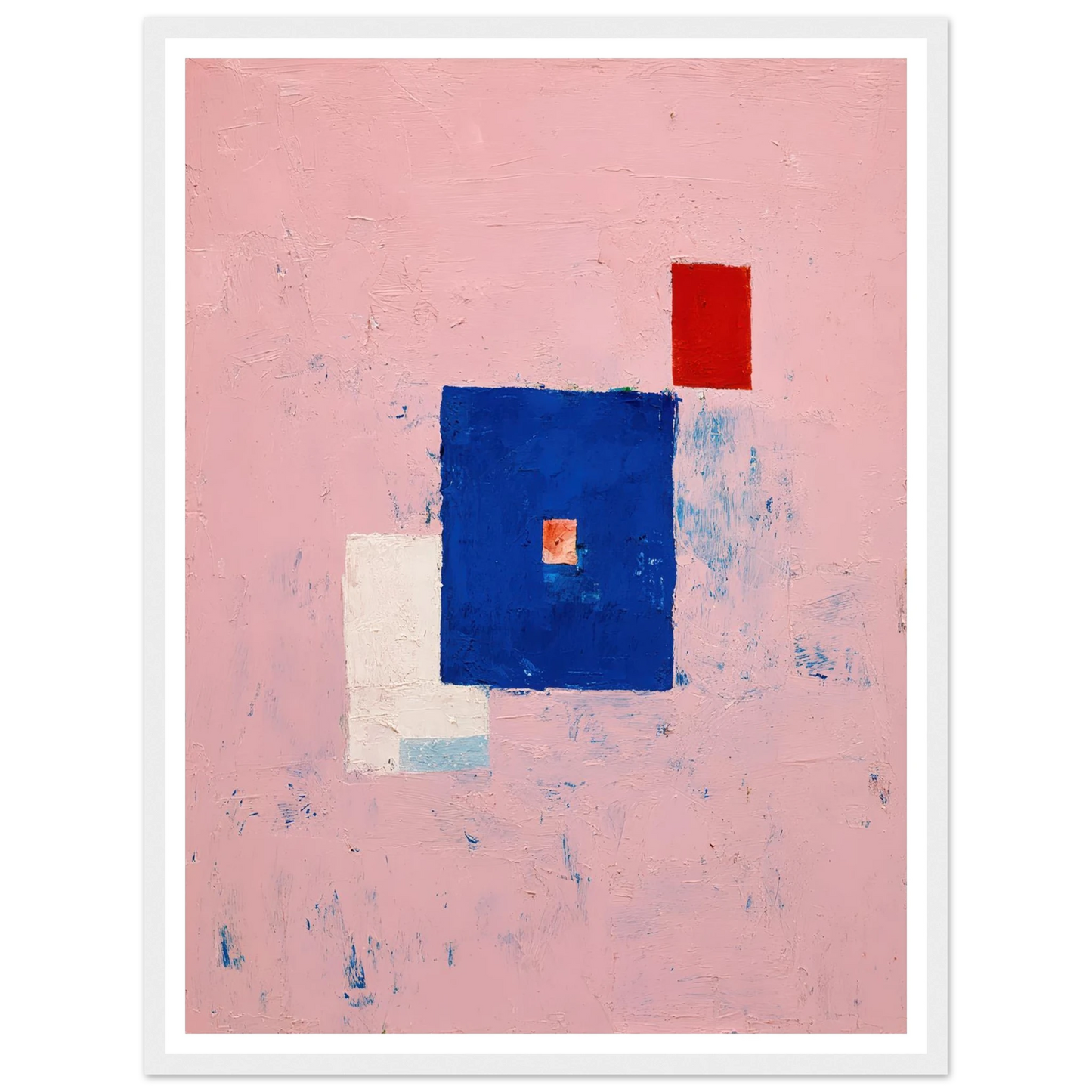 Presence in Saffron - Framed Poster - 30x40 cm / 12x16″ - Black frame