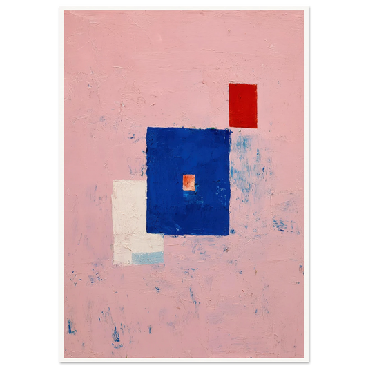 Presence in Saffron - Framed Poster - 30x40 cm / 12x16″ - Black frame