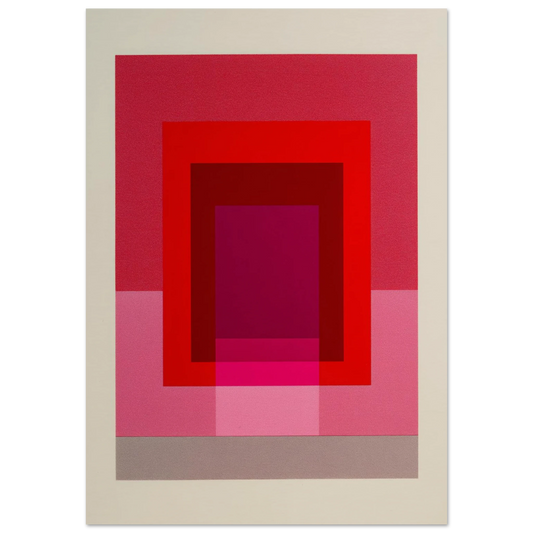Red and Pink - Framed Poster - 30x40 cm / 12x16″ - Black frame