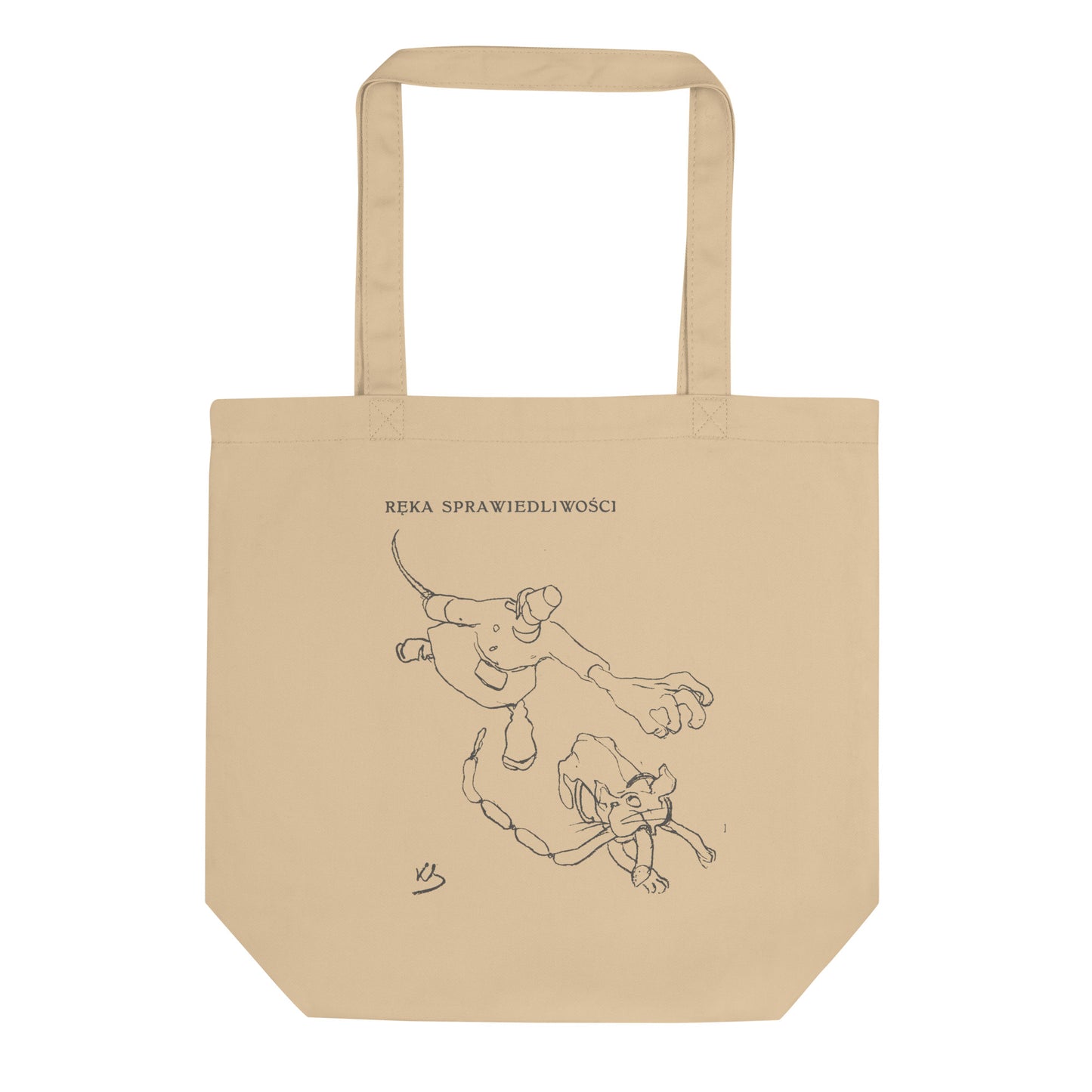 RĘKA SPRAWIEDLIWOŚCI Eco Tote Bag | Kazimierz Sichulski - - - 
