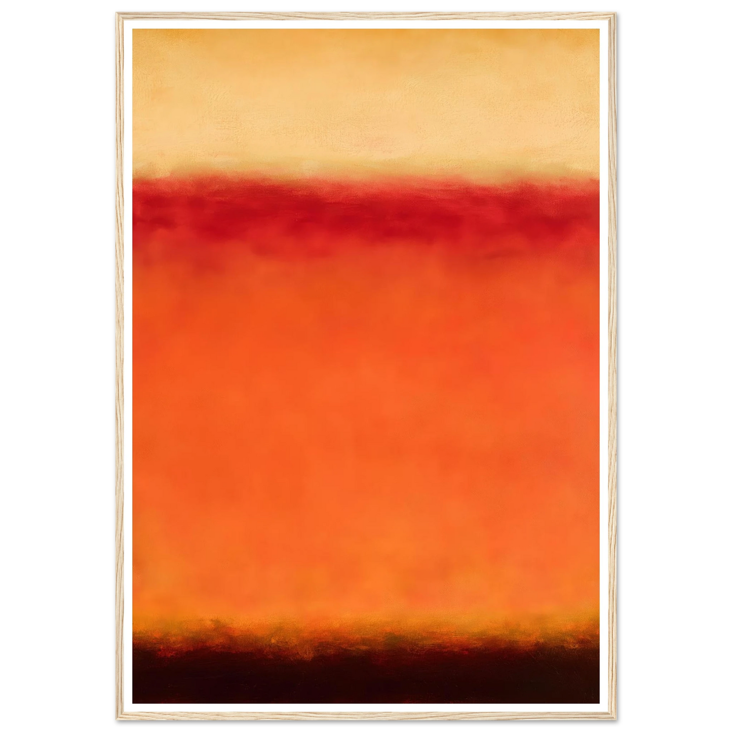 Retinal Burn - Framed Poster - 30x40 cm / 12x16″ - Black frame