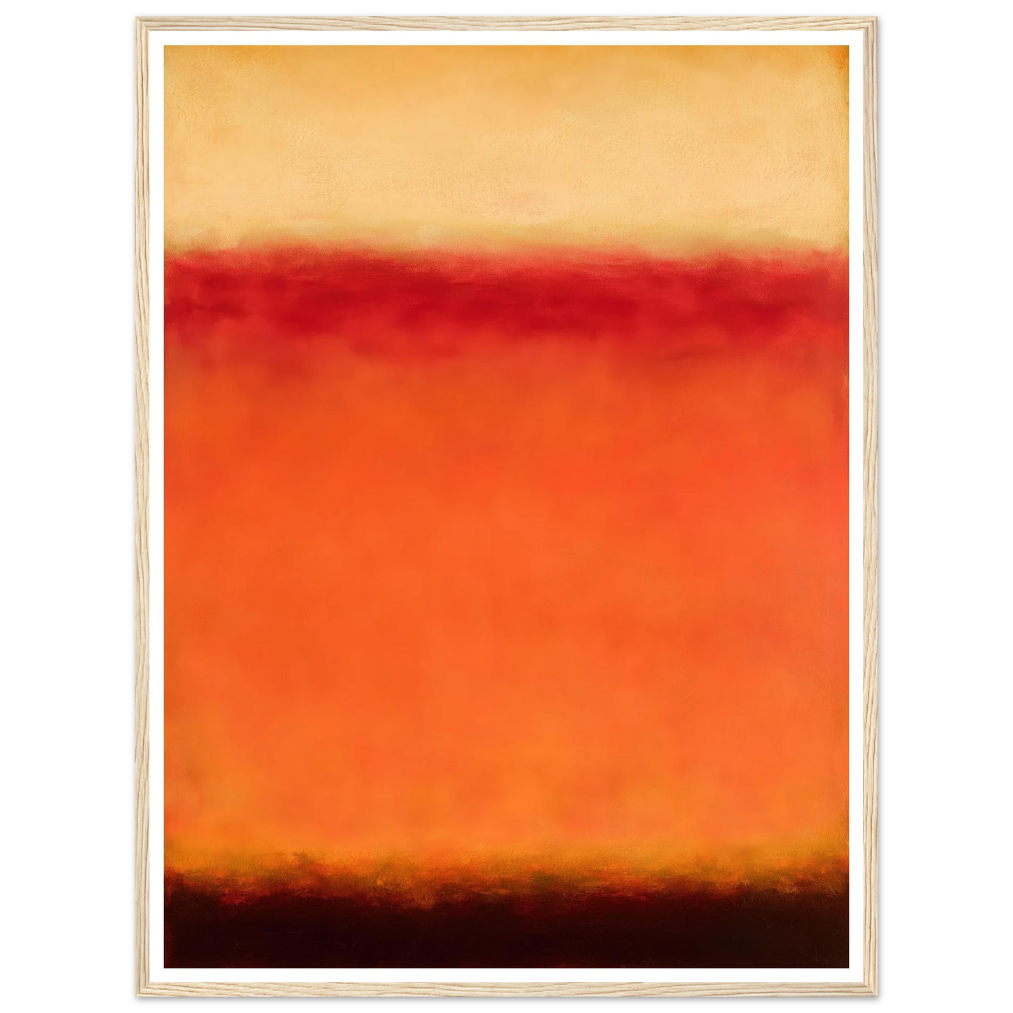 Retinal Burn - Framed Poster - 30x40 cm / 12x16″ - Black frame