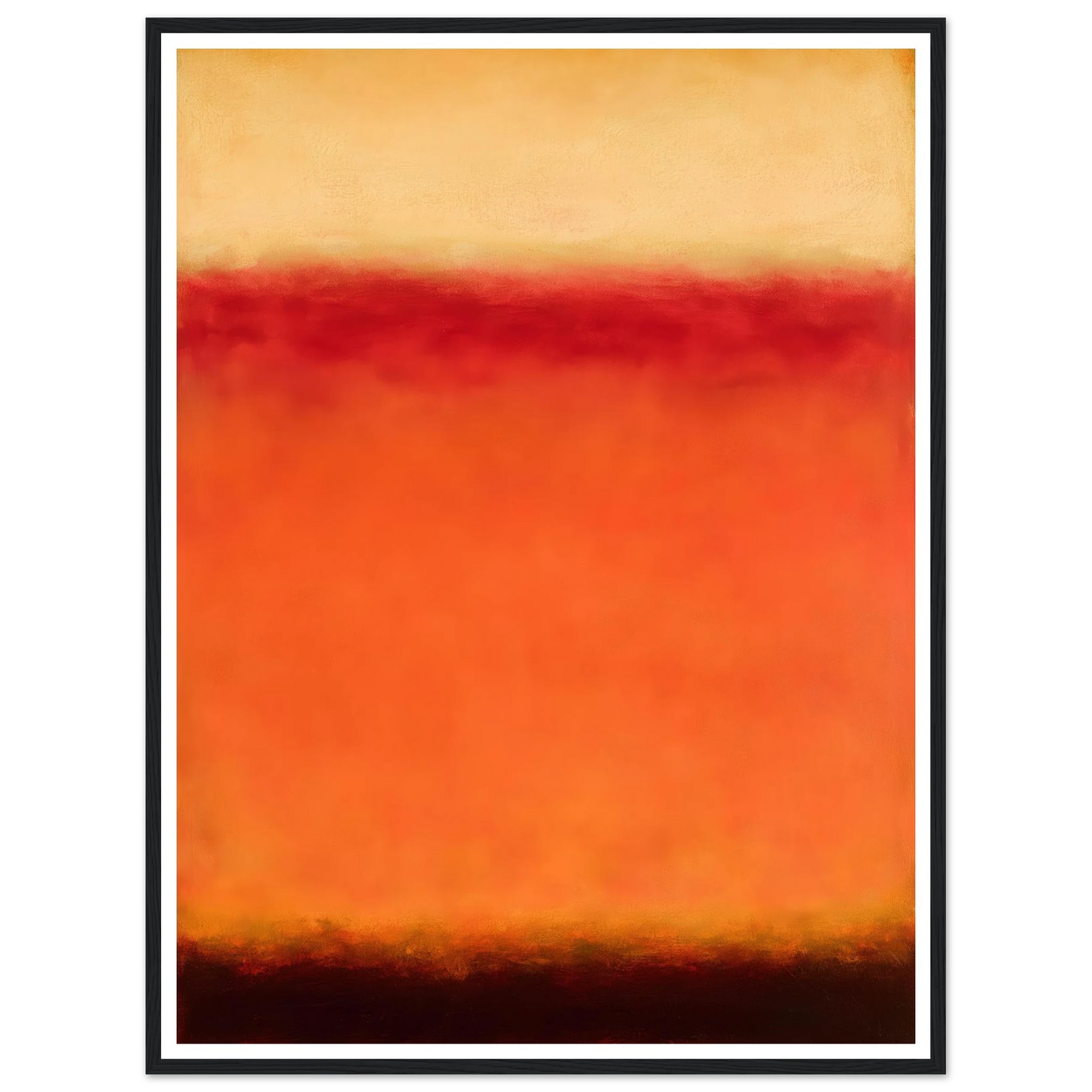 Retinal Burn - Framed Poster - 30x40 cm / 12x16″ - Black frame