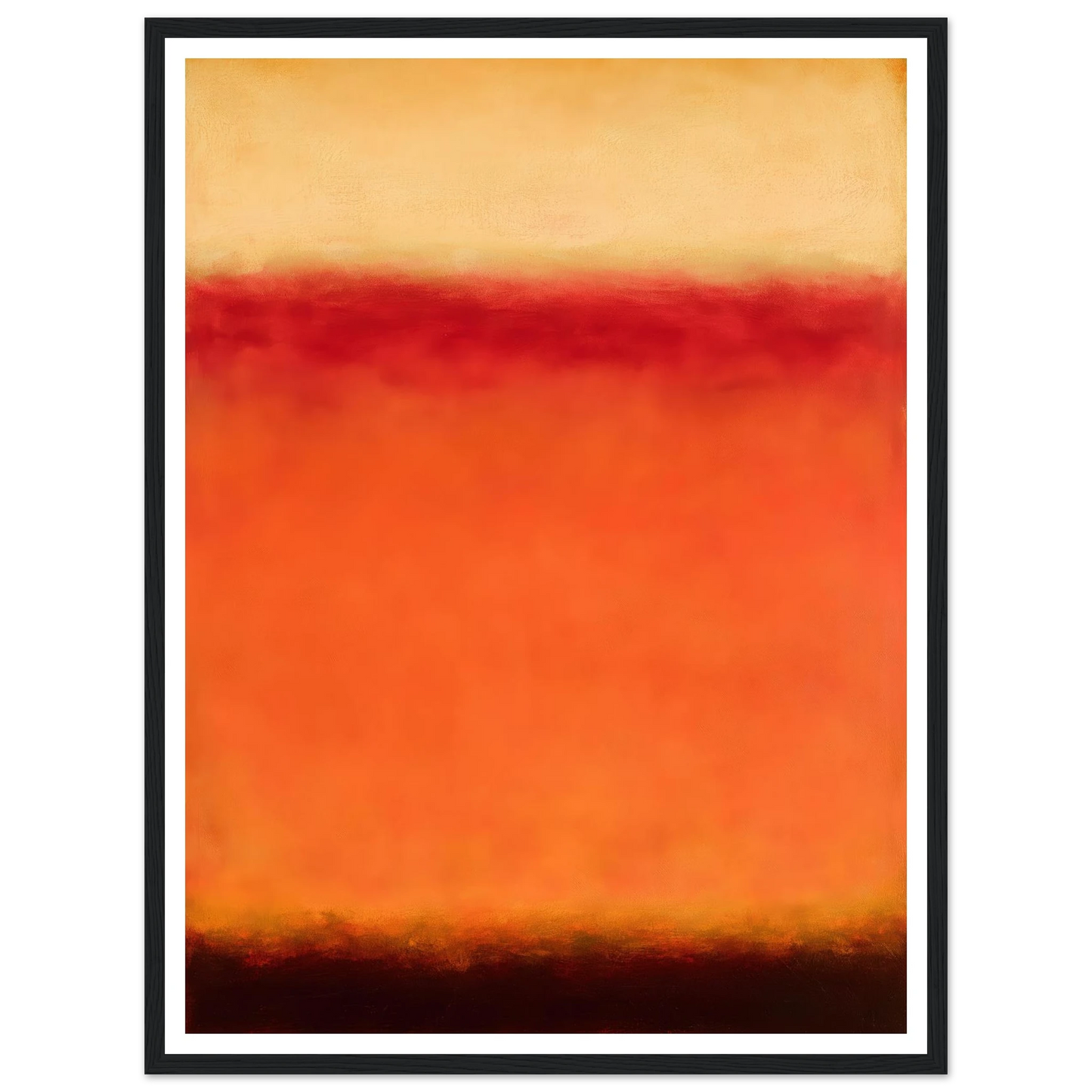 Retinal Burn - Framed Poster - 30x40 cm / 12x16″ - Black frame