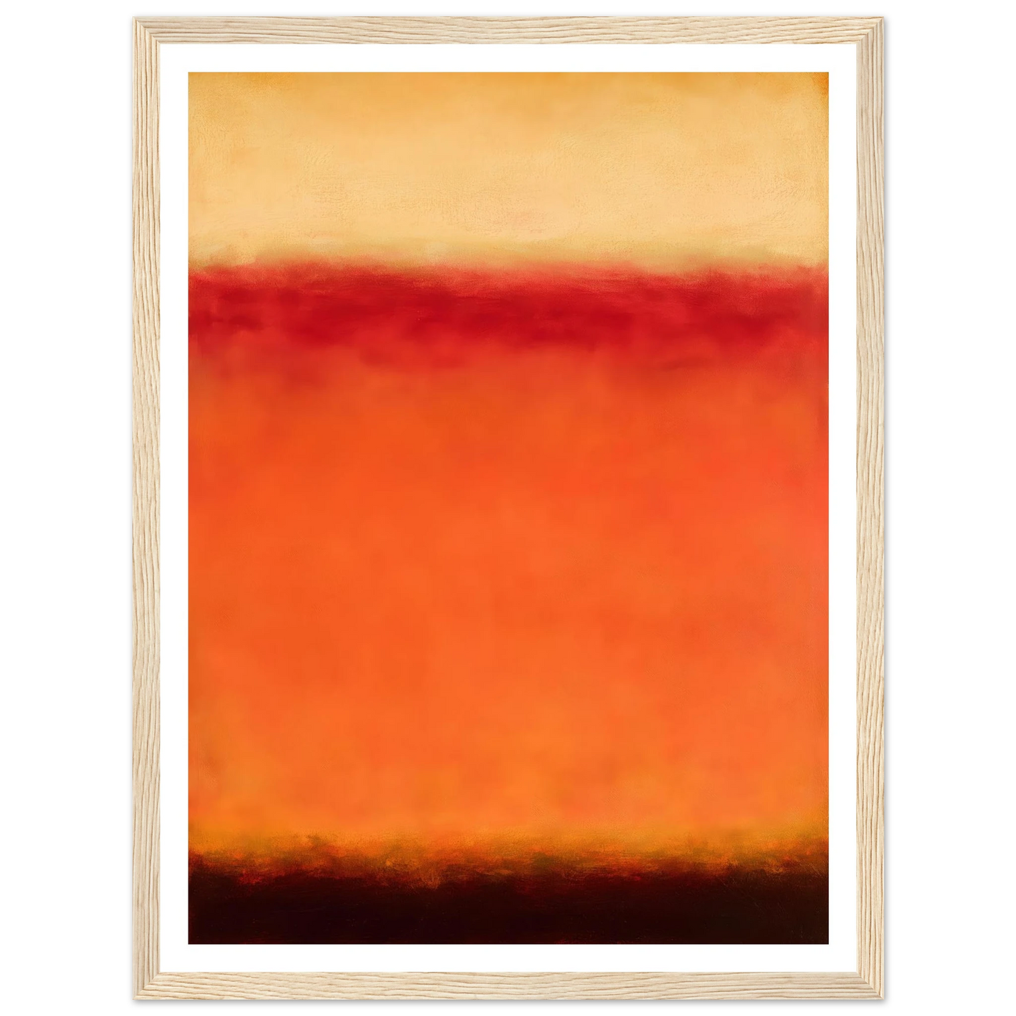 Retinal Burn - Framed Poster - 30x40 cm / 12x16″ - Black frame