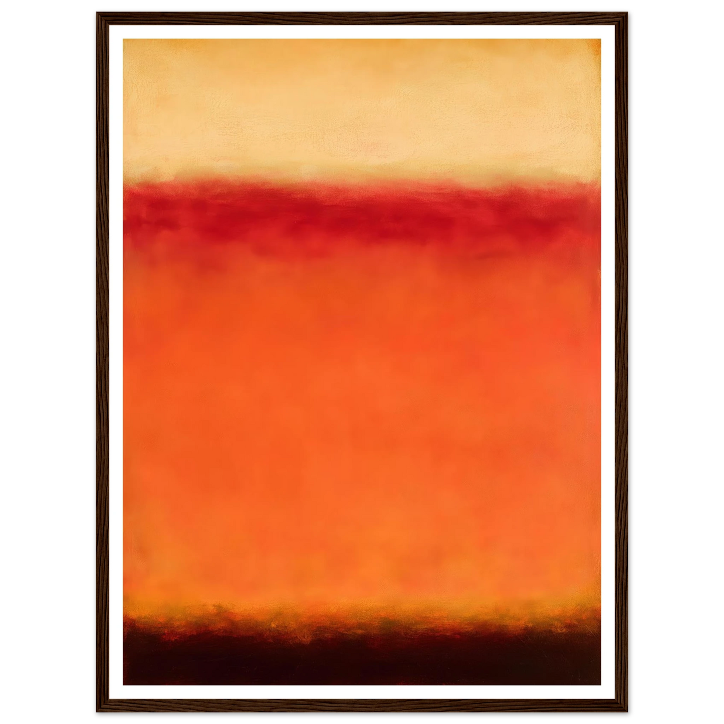 Retinal Burn - Framed Poster - 30x40 cm / 12x16″ - Black frame