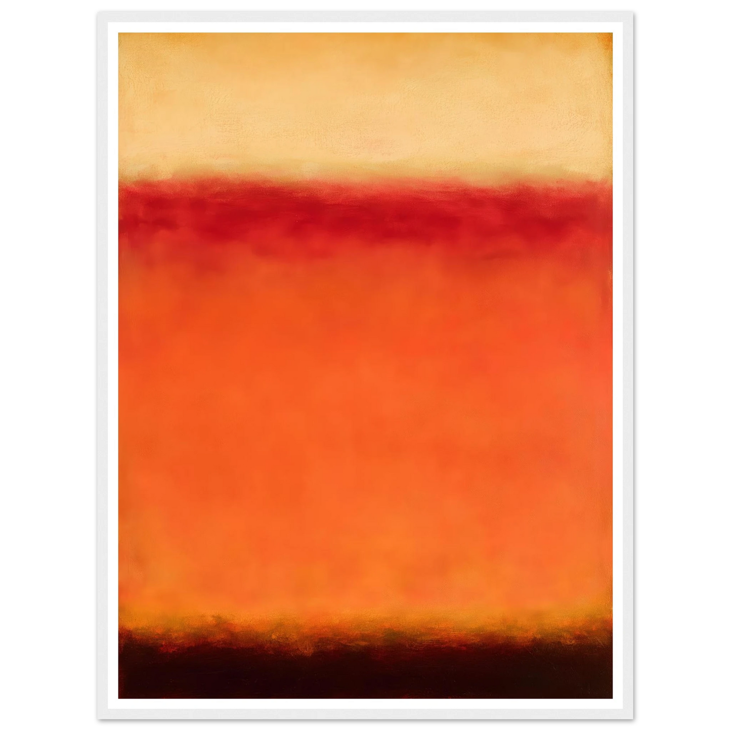 Retinal Burn - Framed Poster - 30x40 cm / 12x16″ - Black frame