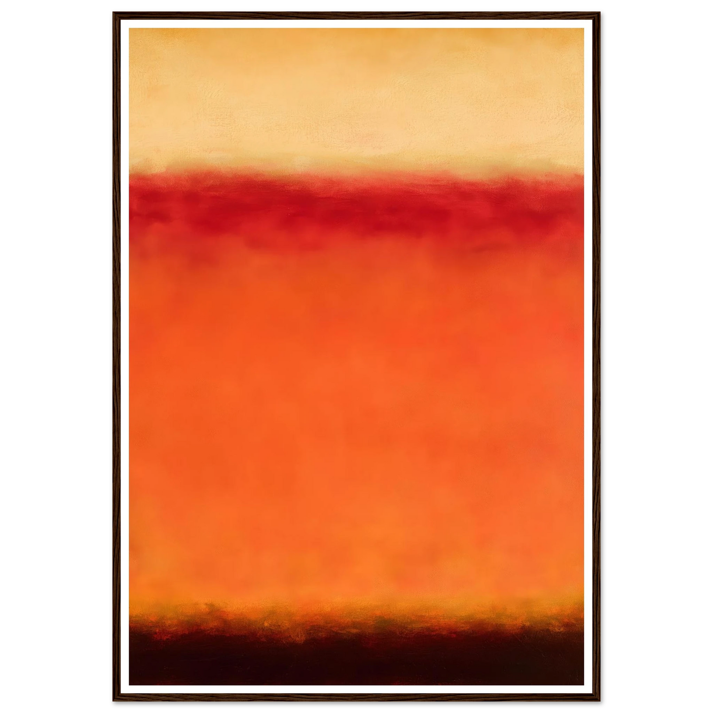 Retinal Burn - Framed Poster - 30x40 cm / 12x16″ - Black frame