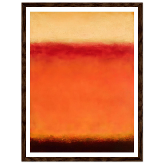 Retinal Burn - Framed Poster - 30x40 cm / 12x16″ - Black frame