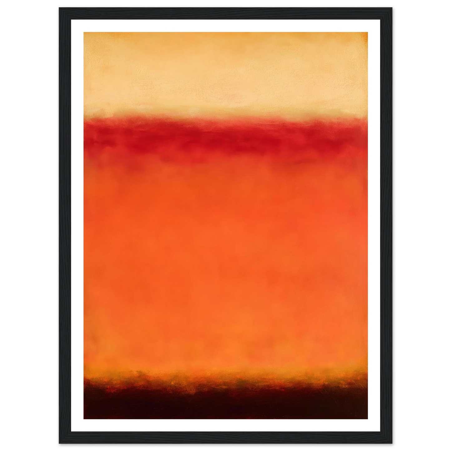 Retinal Burn - Framed Poster - 30x40 cm / 12x16″ - Black frame